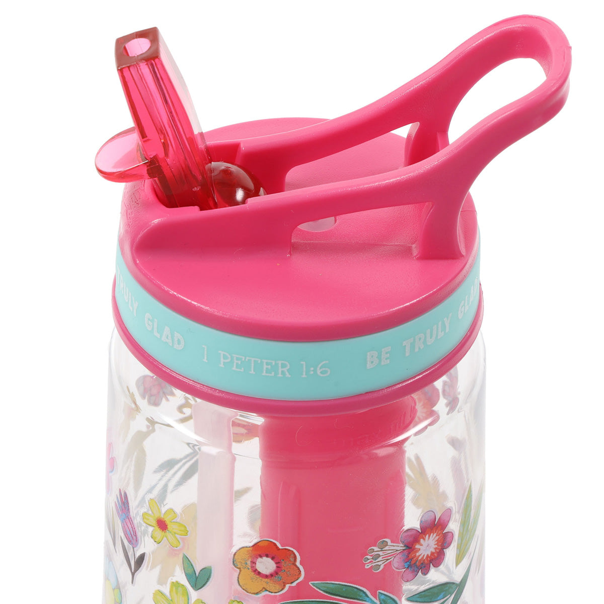 Be Truly Glad Plastic Water Bottle