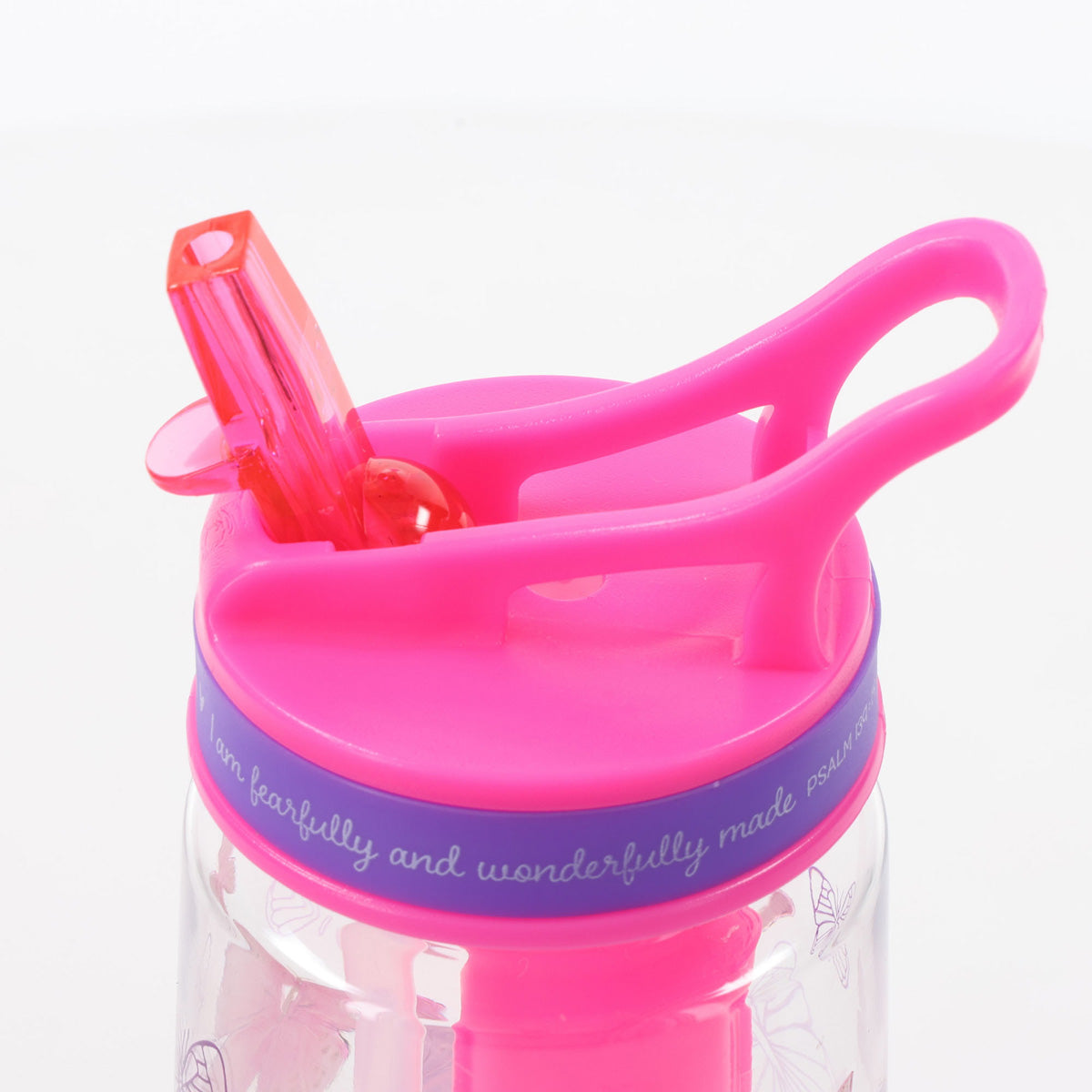 I Am God's Princess Plastic Water Bottle