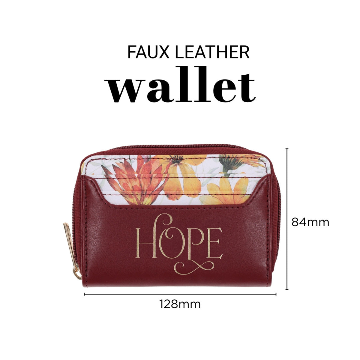 Hope Faux Leather Woman's Wallet