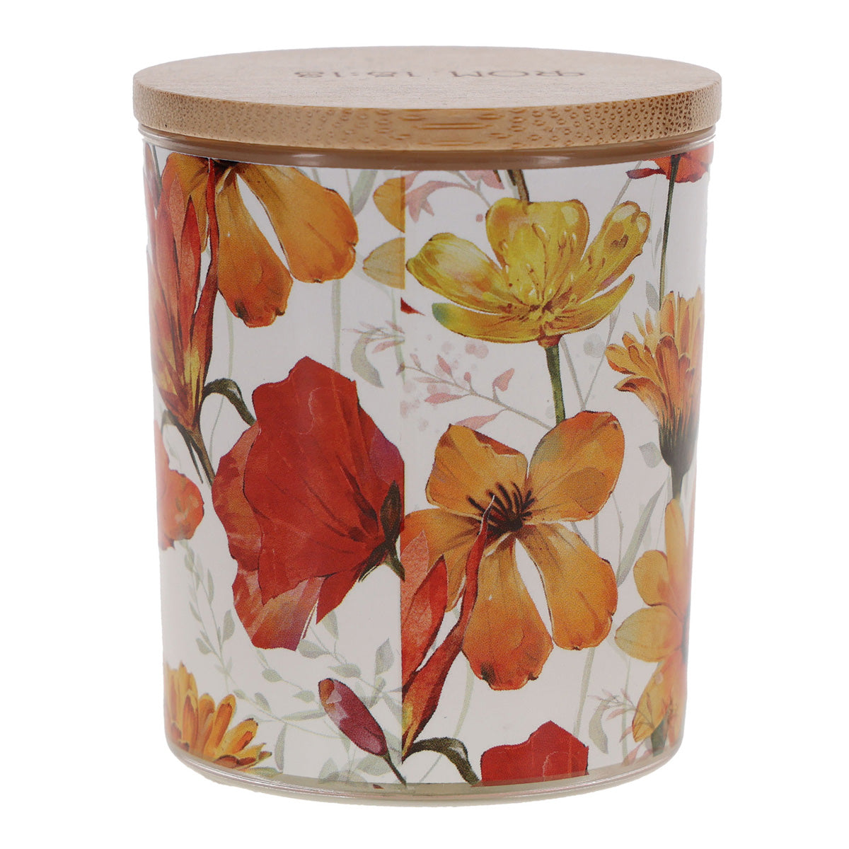 Hope, Fresh Lotus Blossom Scented Candle with Bamboo Lid