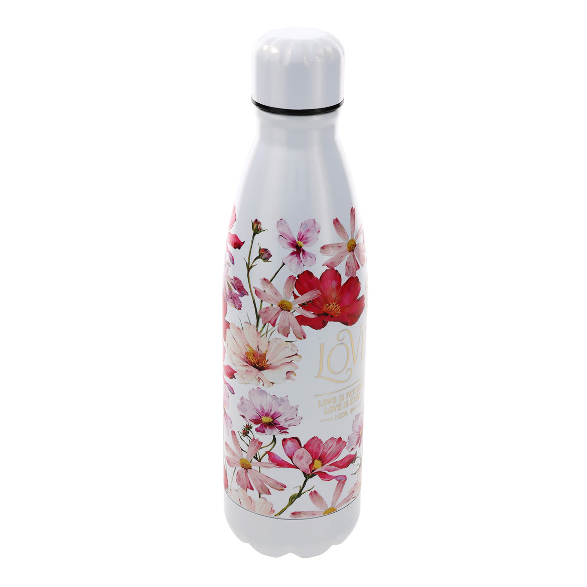 Love Stainless Steel Water Bottle