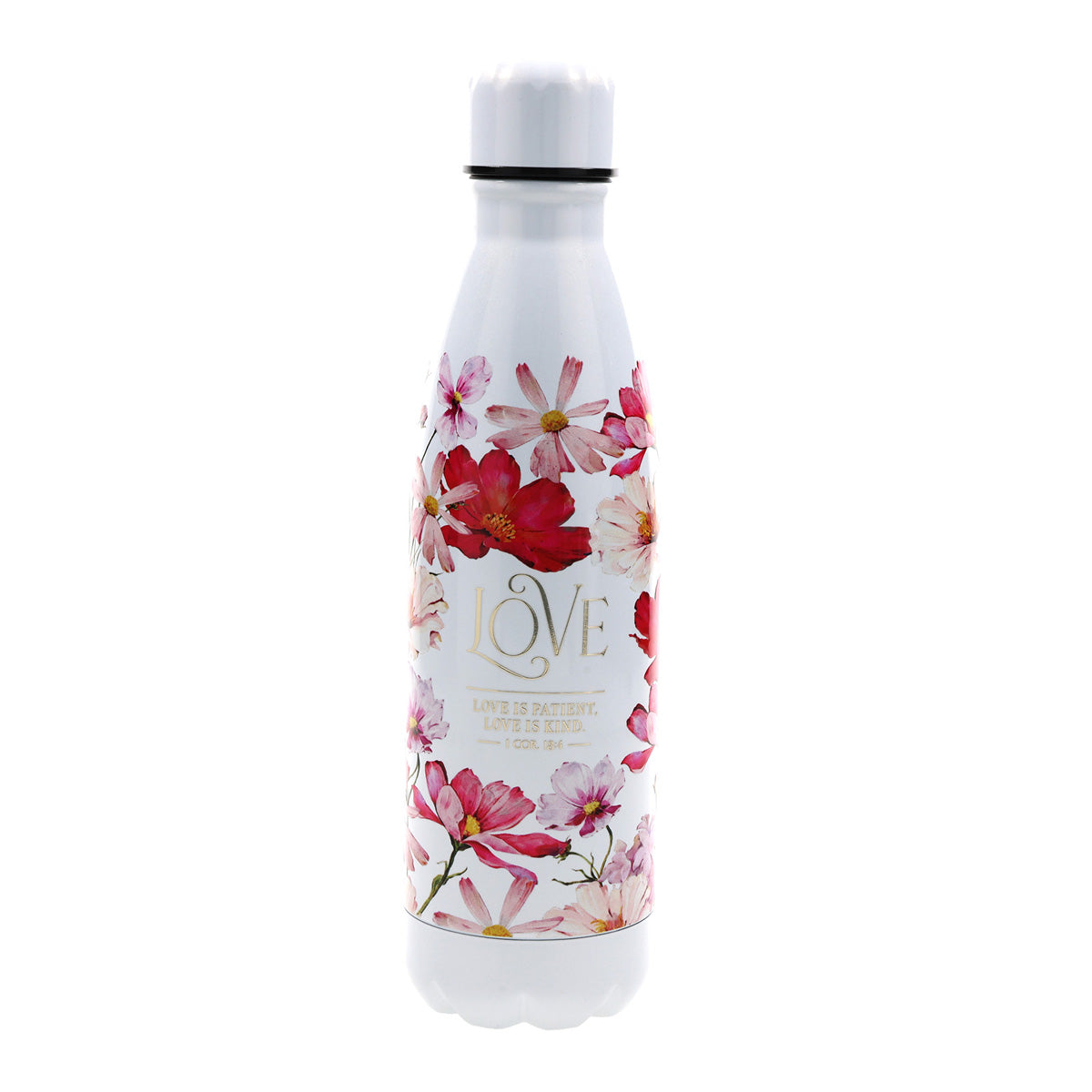 Love Stainless Steel Water Bottle