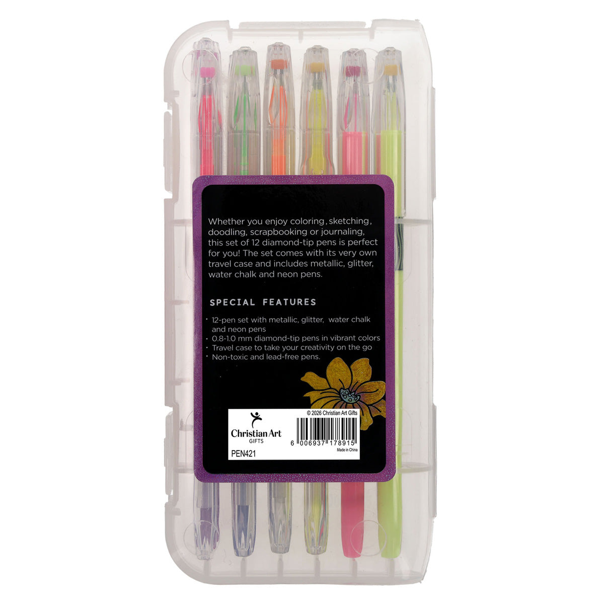 Veritas Twelve-Piece Coloring Pen Set