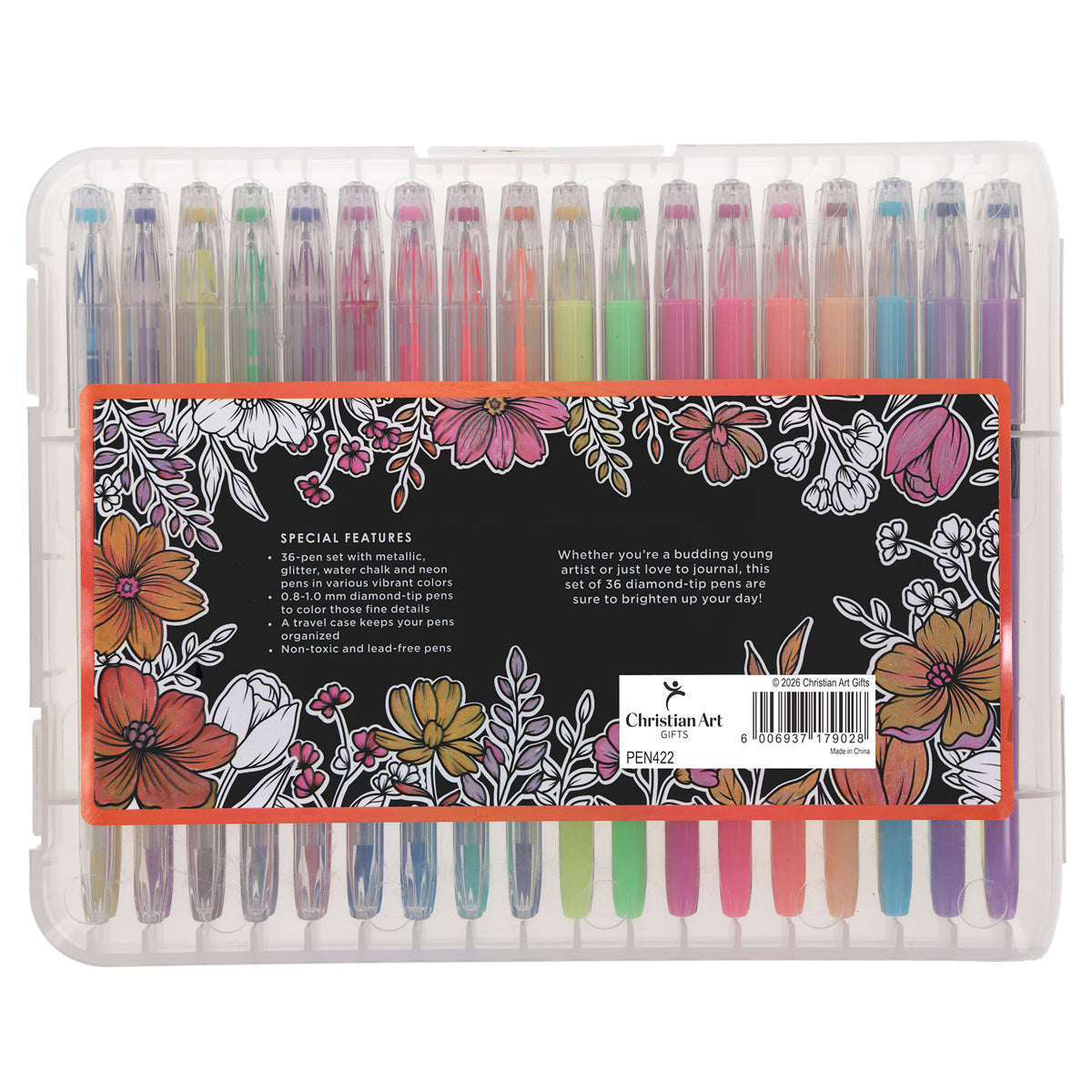 Veritas Thirty-Six-Piece Coloring Pen Set