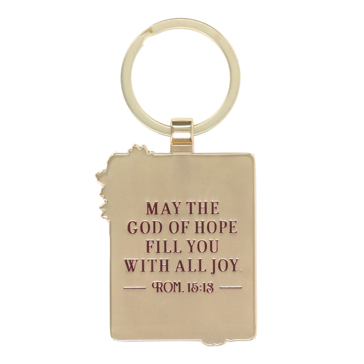 Hope Metal Keychain