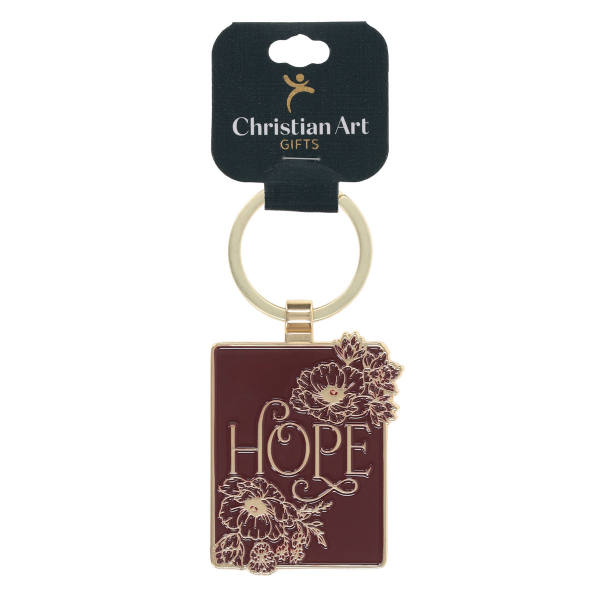 Hope Metal Keychain