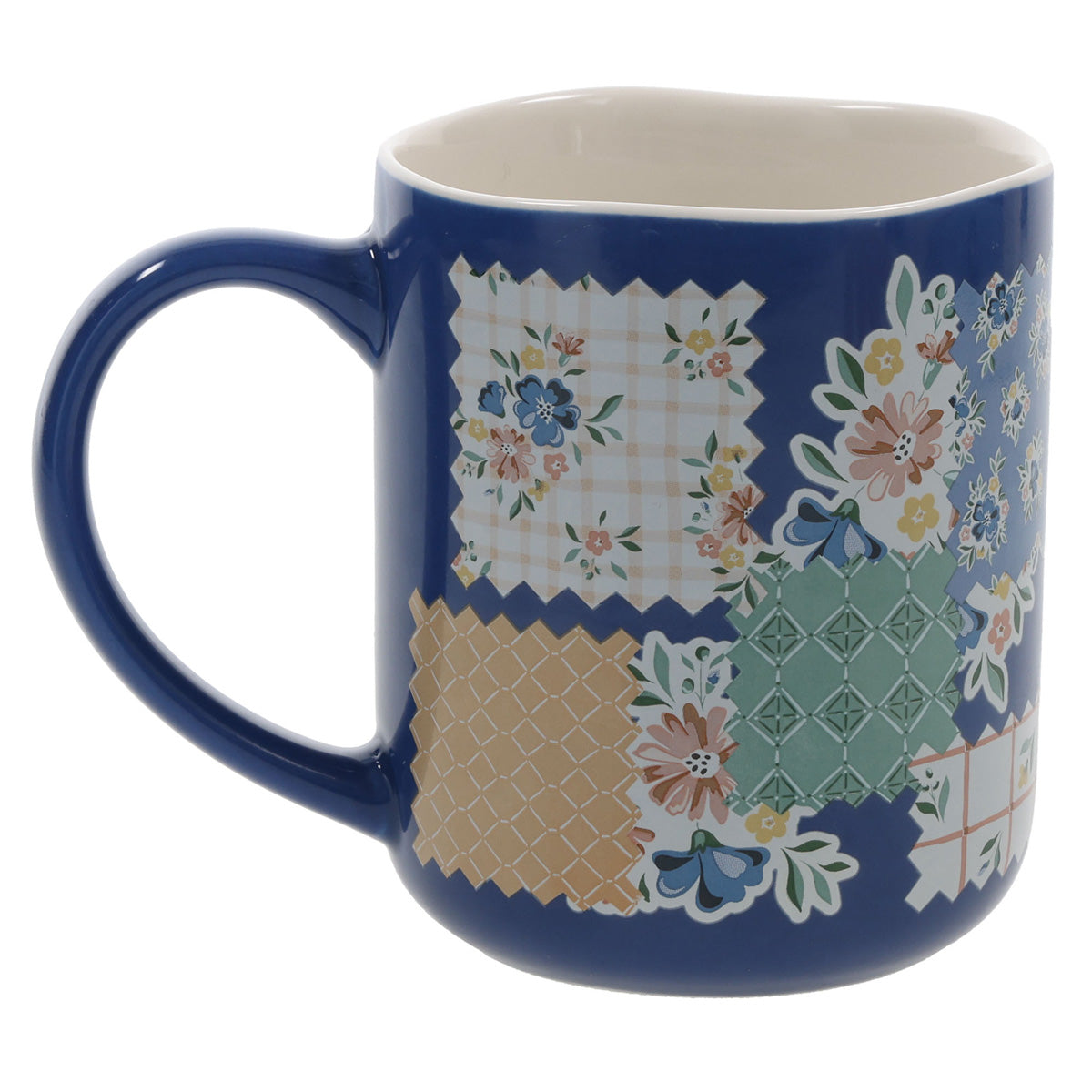 Loof die Here Want Hy Is Goed Afrikaans Blue Ceramic Mug