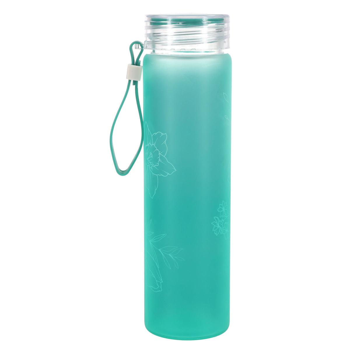 For I Know the Plans I Have for You Frosted Glass Water Bottle