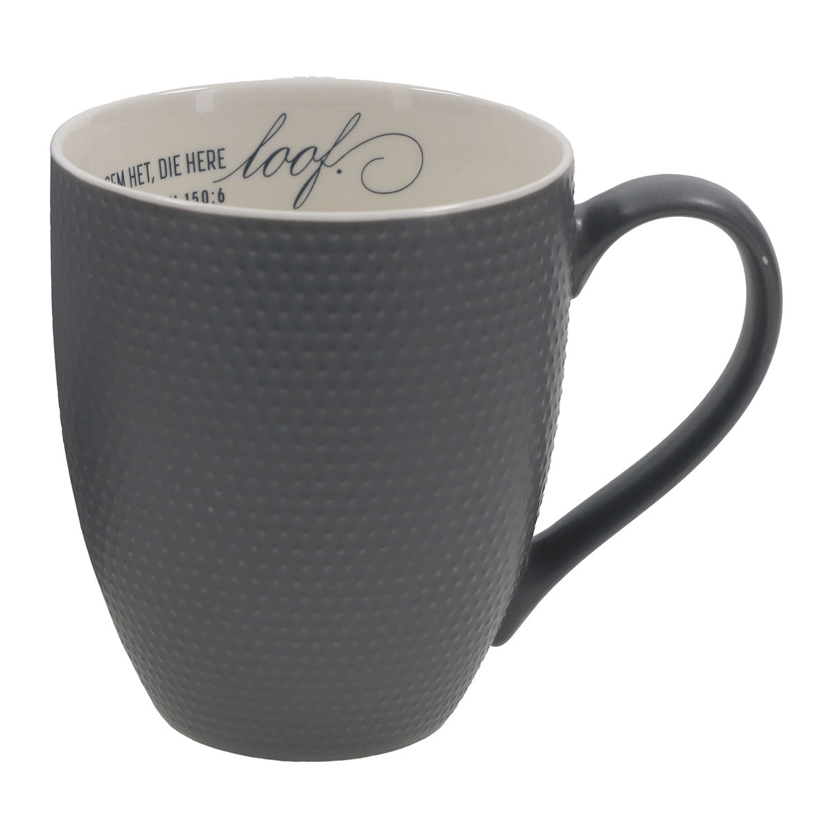 Laat Alles Wat Asem Het, die Here Loof Afrikaans Ceramic Mug