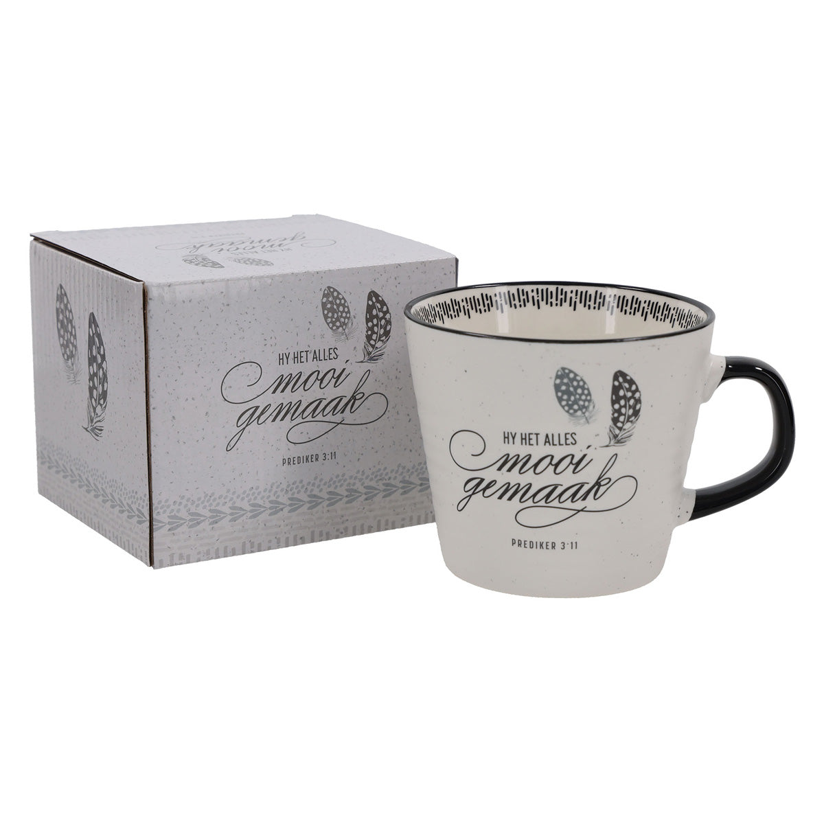 Hy Het Alles Mooi Gemaak Afrikaans Ceramic Mug