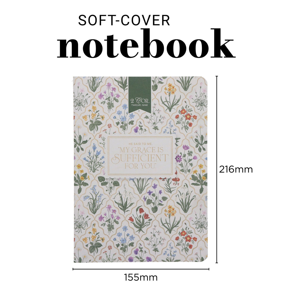 My Grace Is Sufficient Notebook