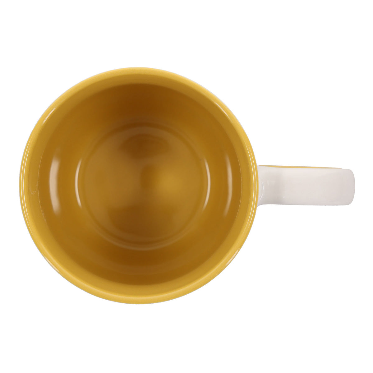 Be Still and Know Yellow Ceramic Mug