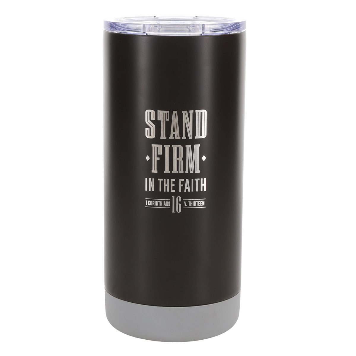 Stand Firm in the Faith Stainless Steel Travel Mug