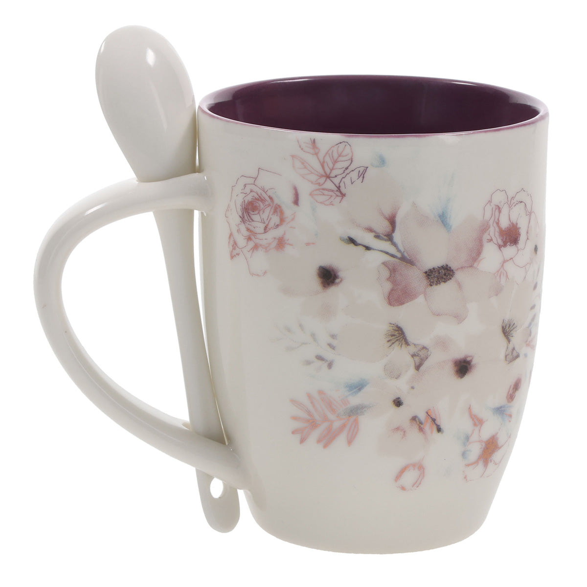 She Is More Precious than Rubies Ceramic Mug and Spoon