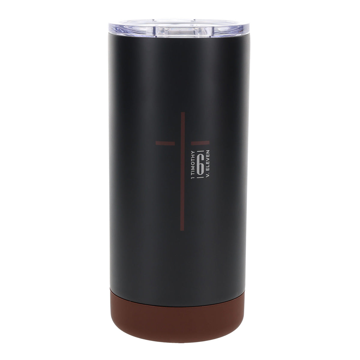 Man of God Black Stainless Steel Travel Mug