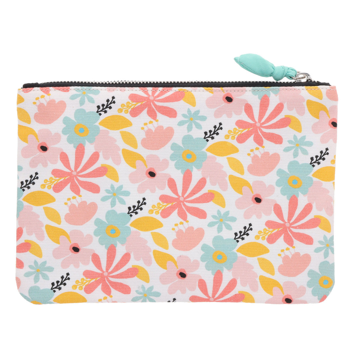 Saved by God's Grace Canvas Zipper Pouch