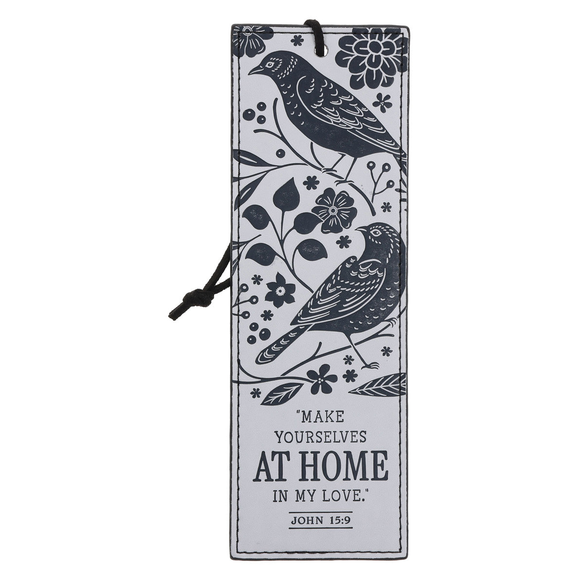 Make Yourself at Home in My Love Faux Leather Bookmark