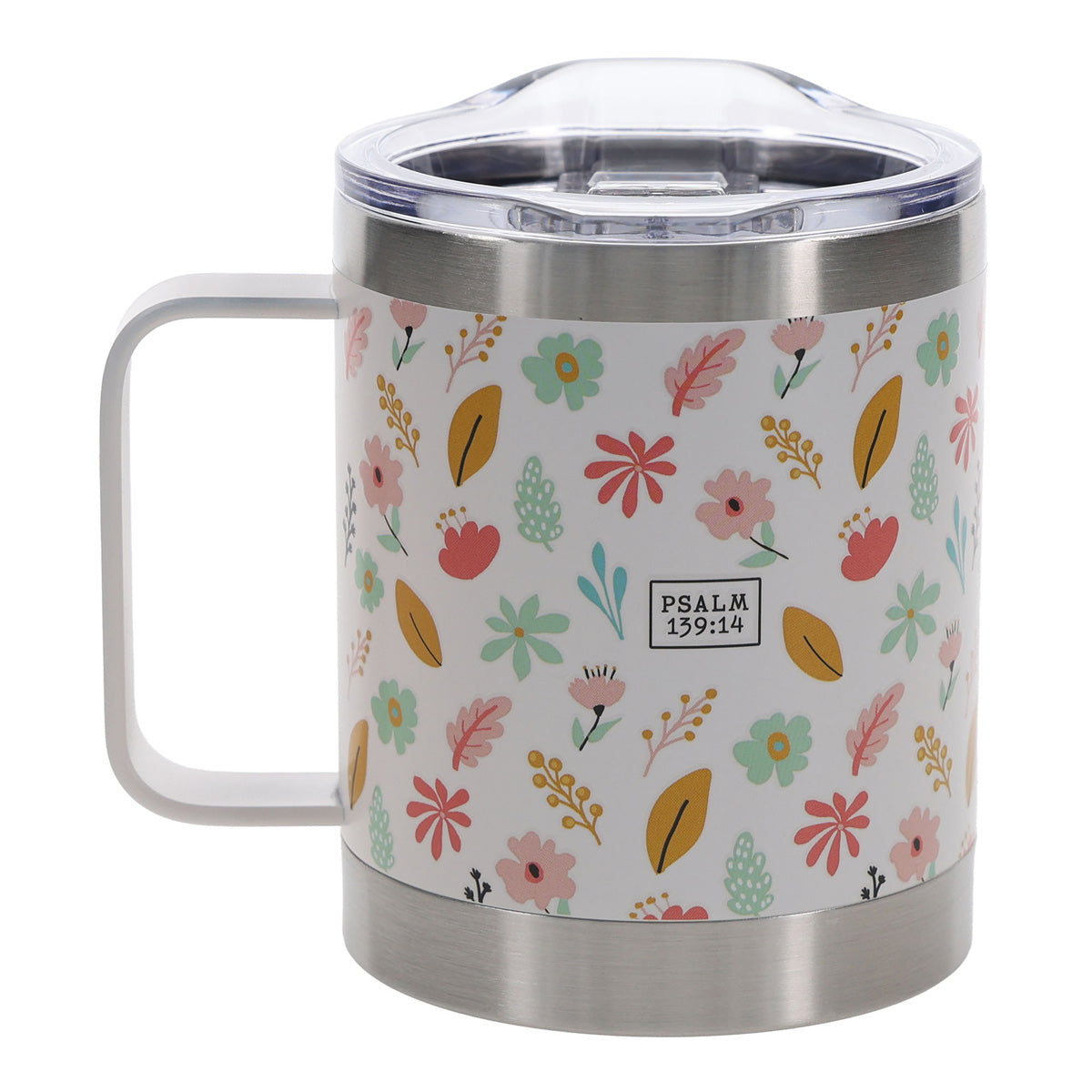Travel Mug - Fearfully and Wonderfully Made (Stainless Steel, Camp Style)