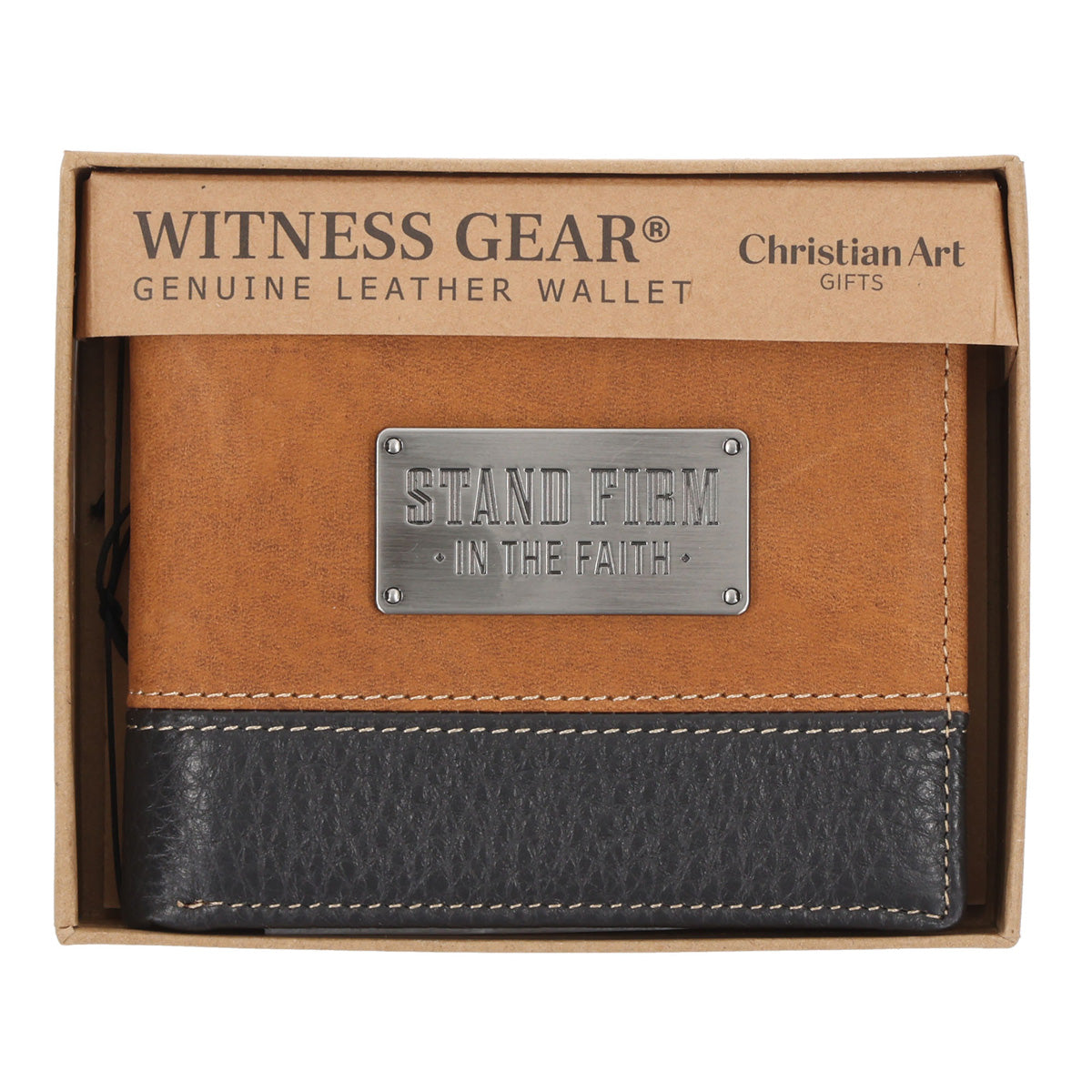 Stand Firm in the Faith Genuine Leather Wallet