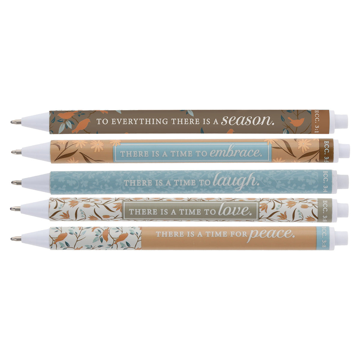 A Season for Everything Five-Piece Pen Set