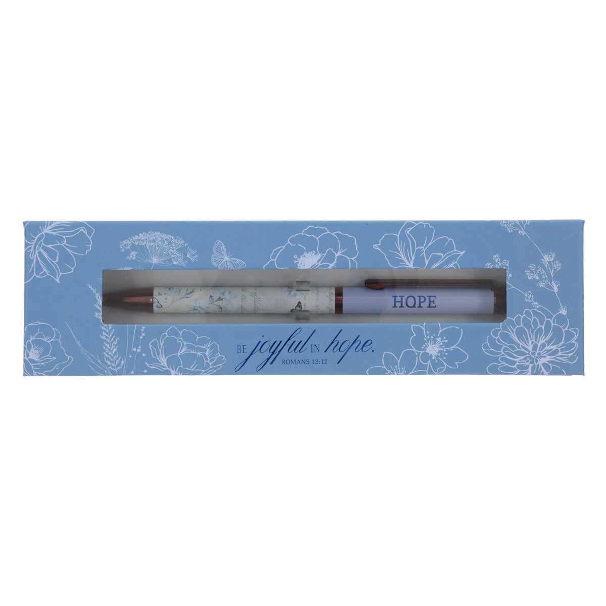 Be Joyful in Hope Pen in Gift Box