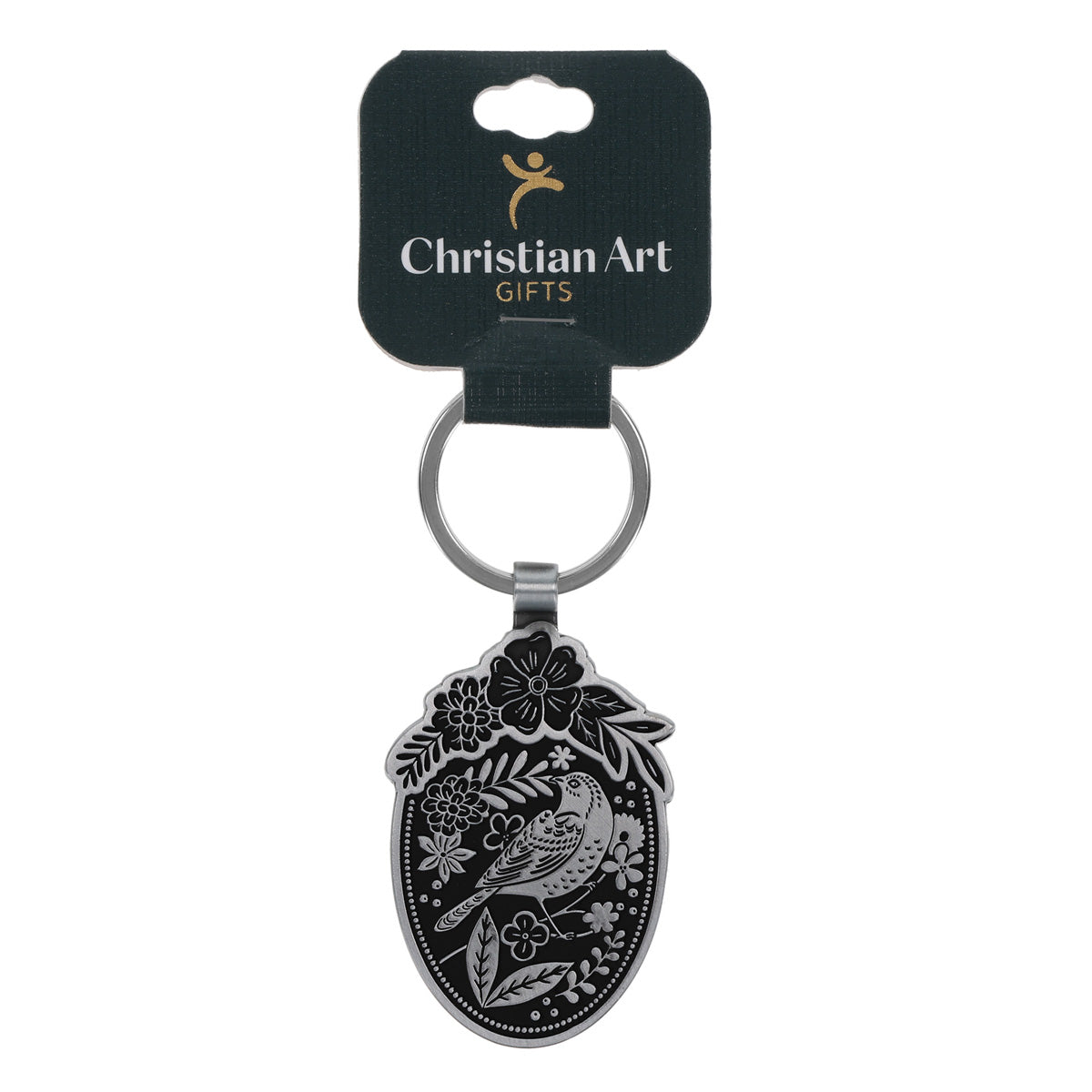 Give Thanks to the Lord for He Is Good Metal Keychain