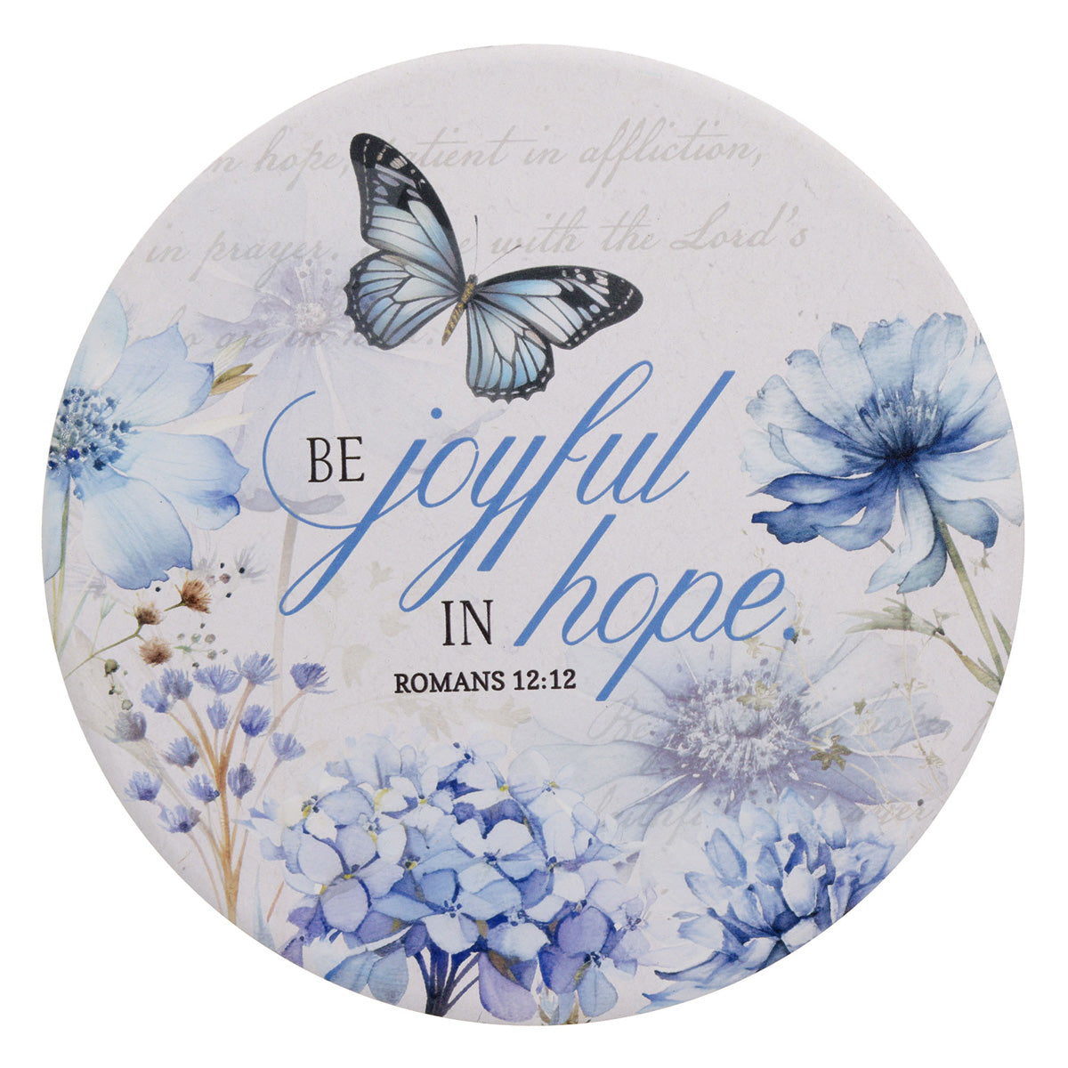 Be Joyful in Hope Ceramic Trivet