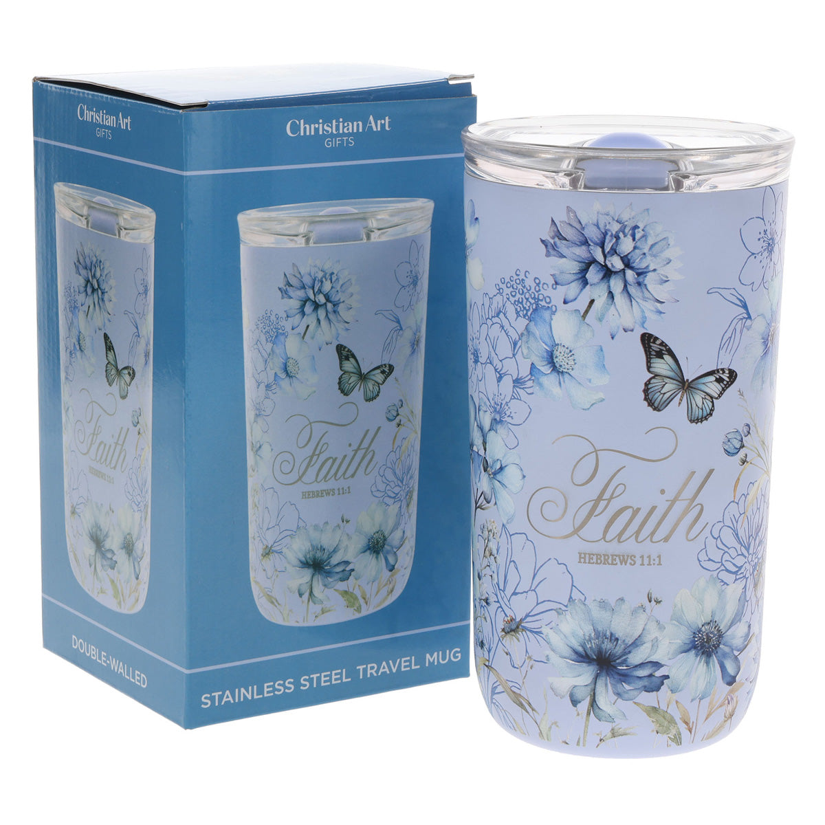 Faith Stainless Steel Travel Mug