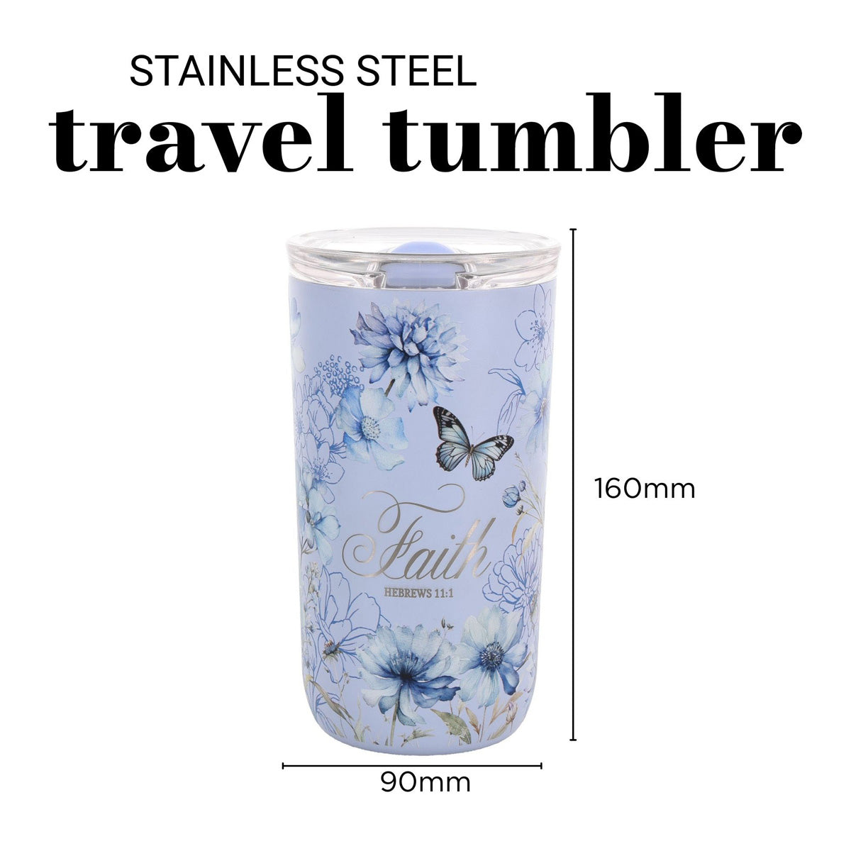 Faith Stainless Steel Travel Mug
