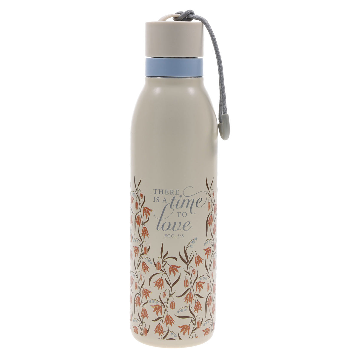 There Is a Time to Love Stainless Steel Water Bottle