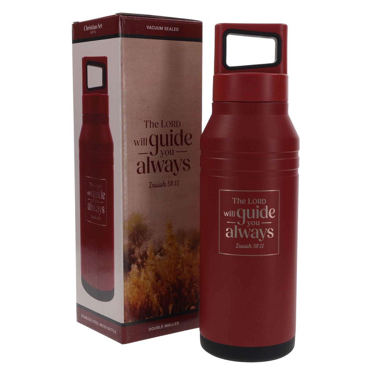 The Lord Will Guide You Always Stainless Steel Water Bottle