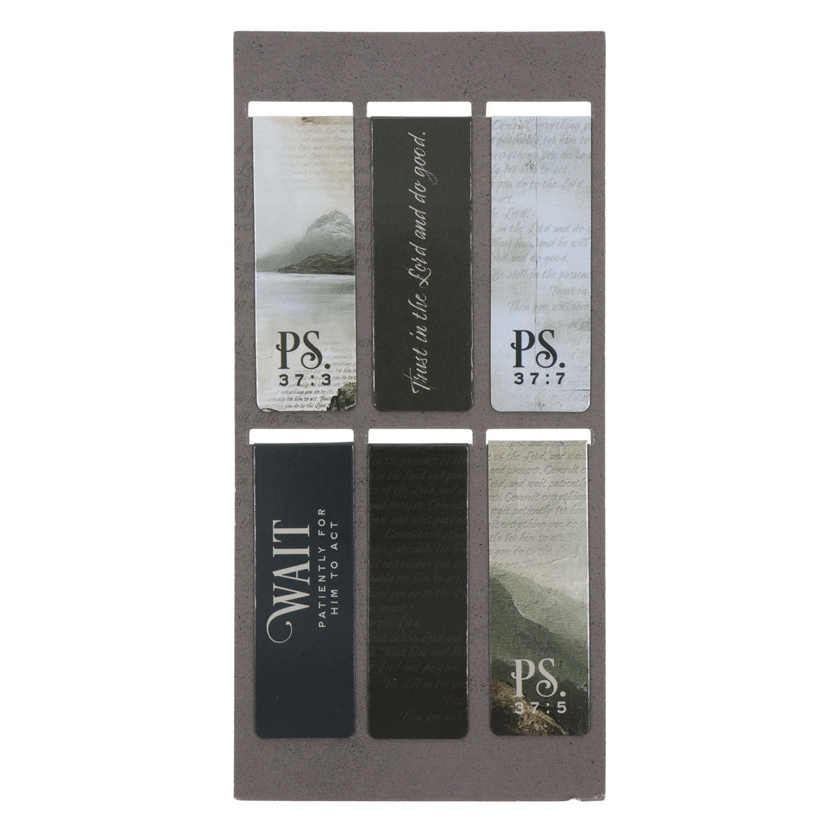 Be Still Six-Piece Magnetic Bookmark Set