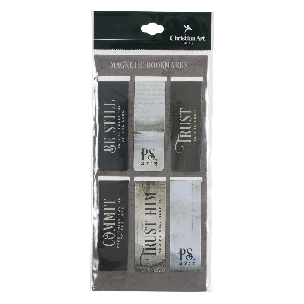 Be Still Six-Piece Magnetic Bookmark Set