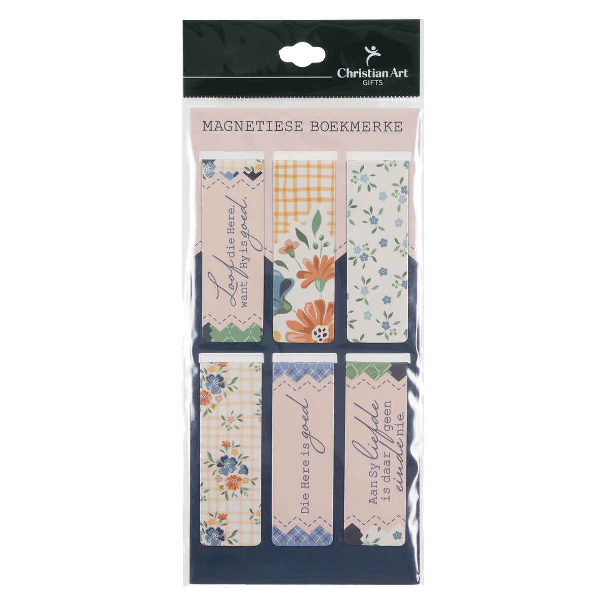 Plaaslappie Afrikaans Six-Piece Magnetic Bookmark Set