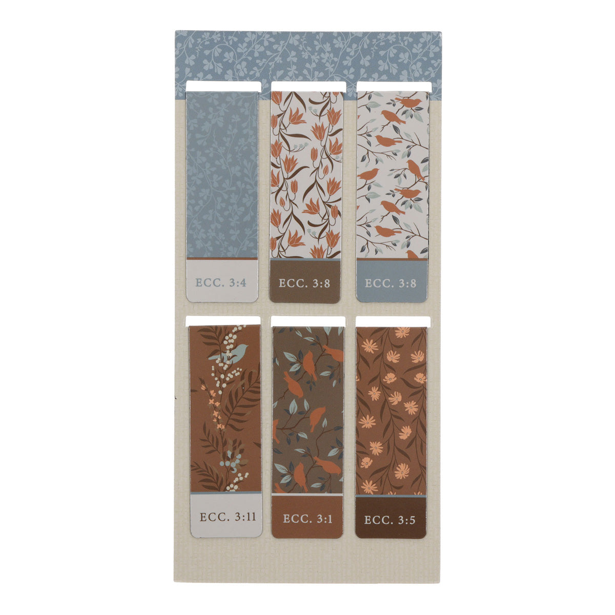 To Everything There Is a Season Six-Piece Magnetic Bookmark Set