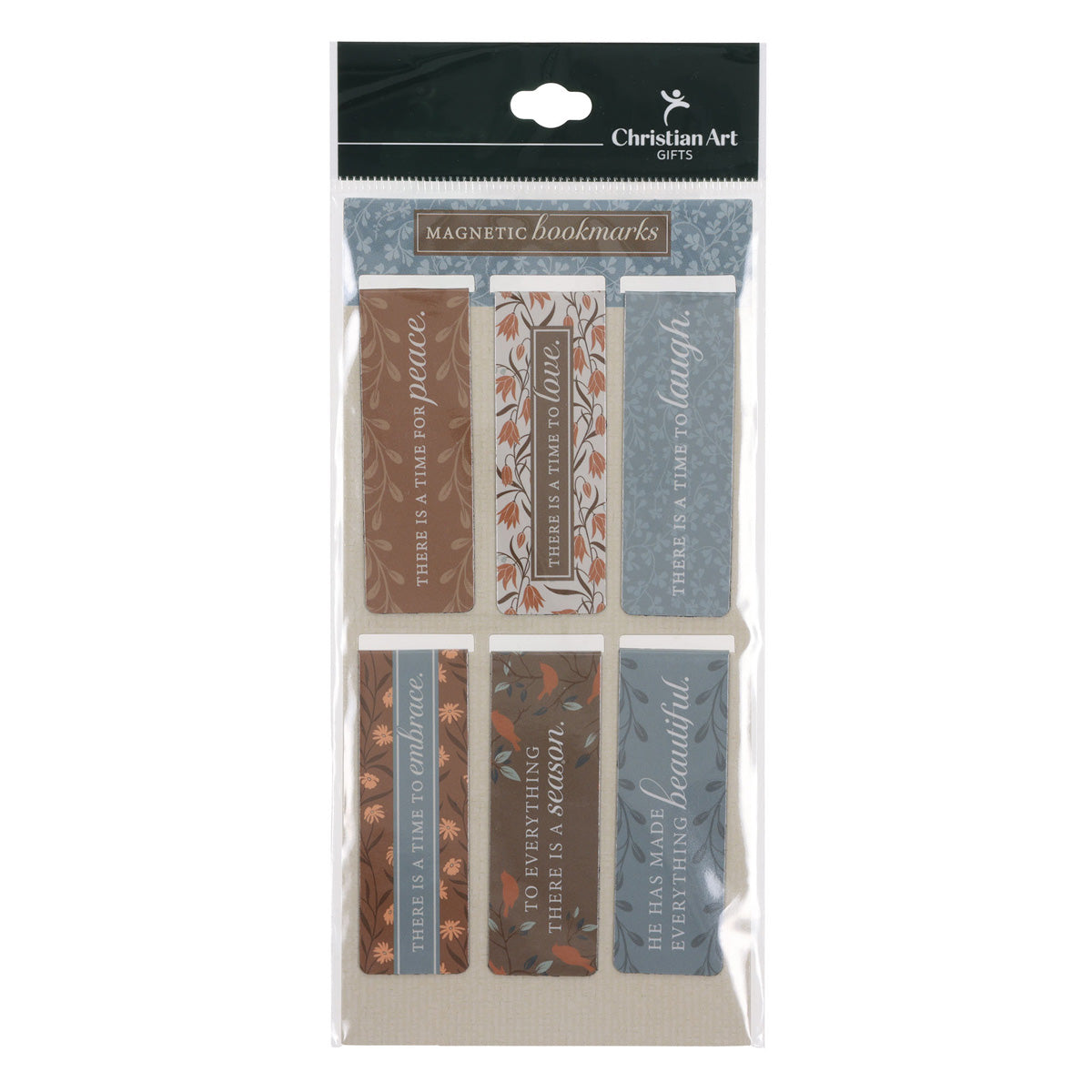 To Everything There Is a Season Six-Piece Magnetic Bookmark Set