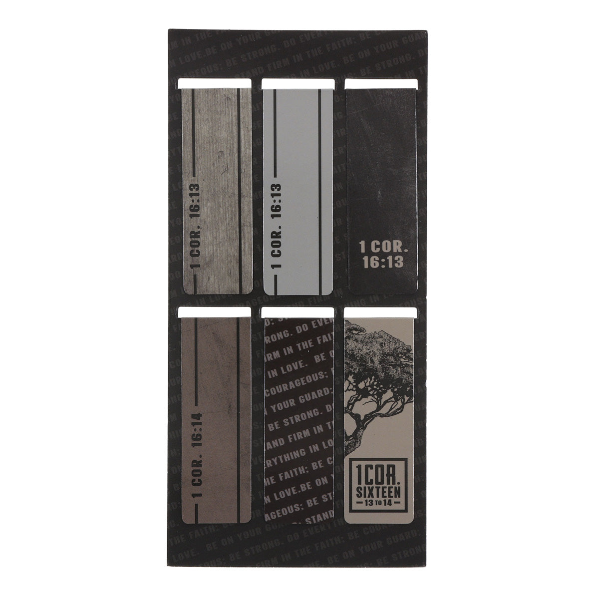 Stand Firm in the Faith Six-Piece Magnetic Bookmark Set