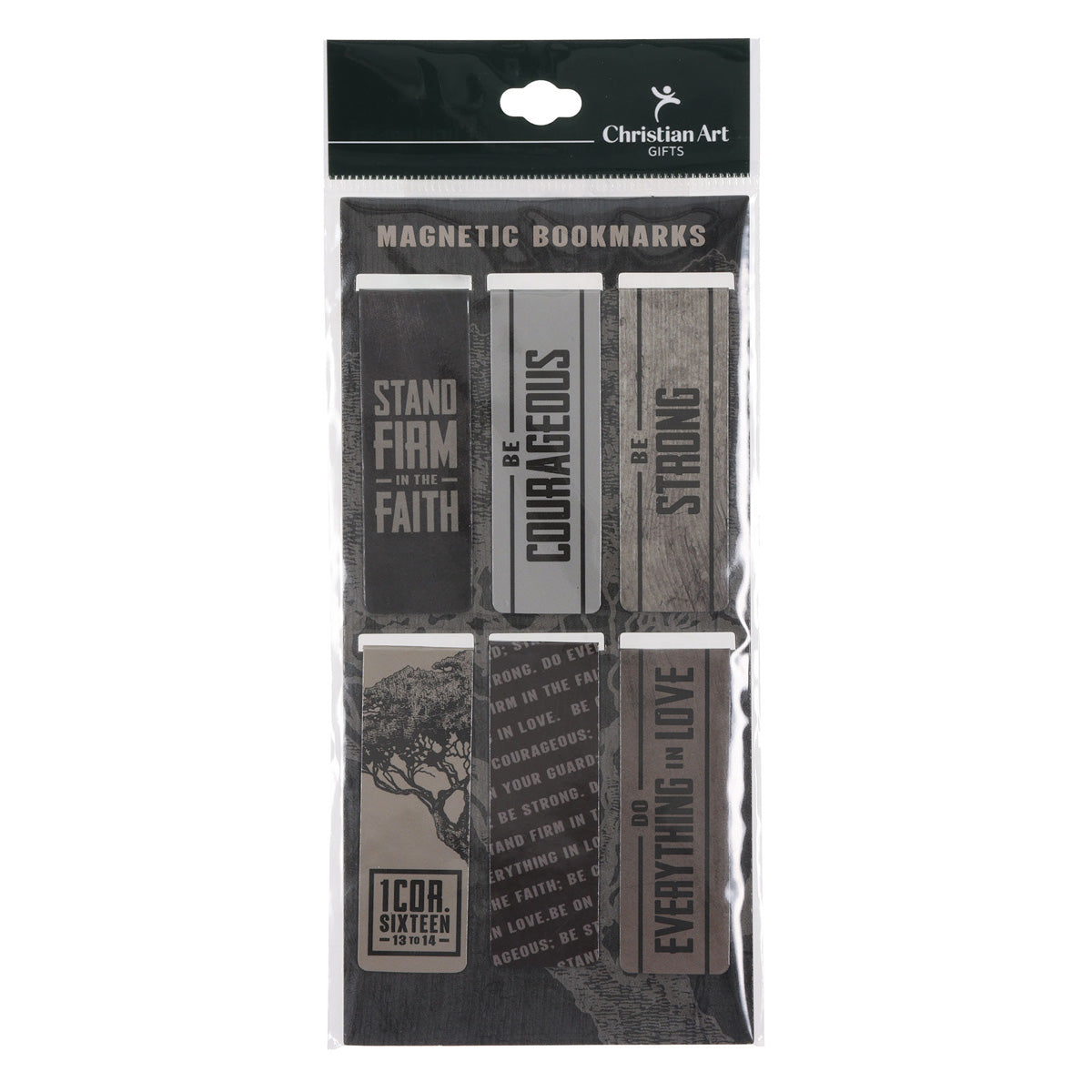 Stand Firm in the Faith Six-Piece Magnetic Bookmark Set
