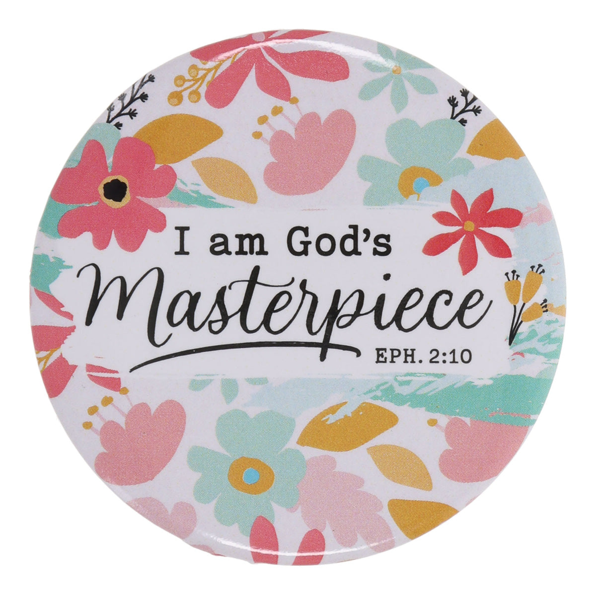 I Am God's Masterpiece Pocket Mirror