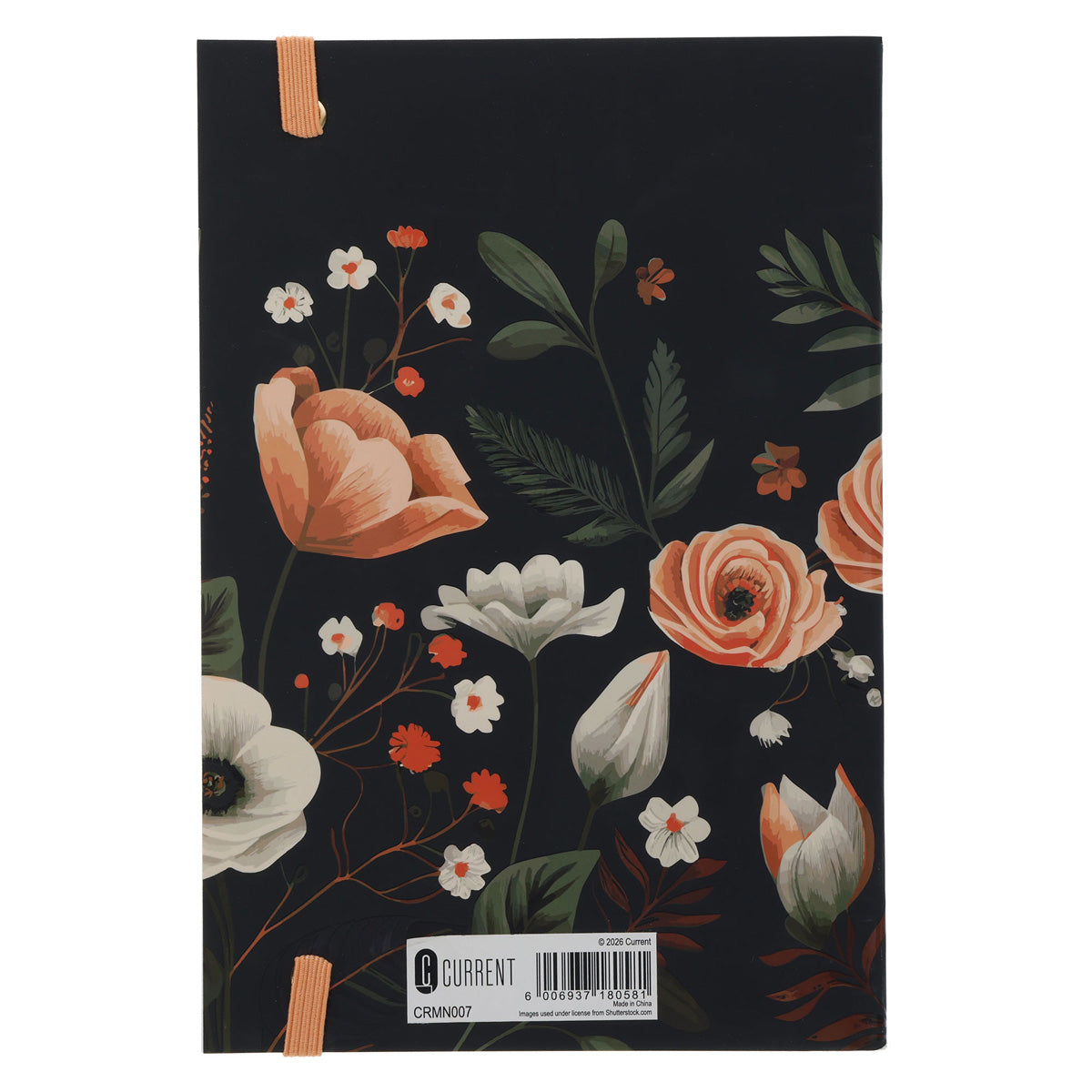 MyNotes Black Florals A5 (Paperback)