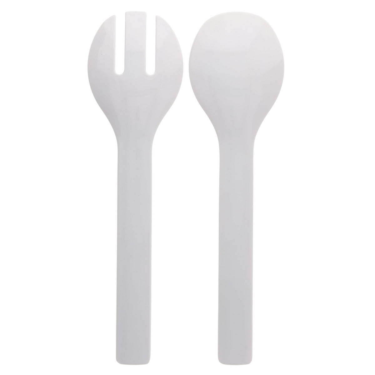 As for Me and My House, We Will Serve the Lord Melamine Salad Spoon and Fork Set