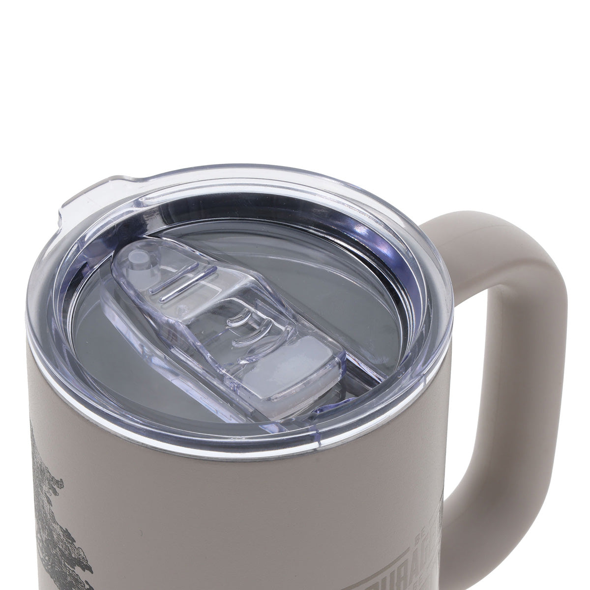 Travel Mug - Be Courageous, Be Strong (Stainless Steel, Camp Style)