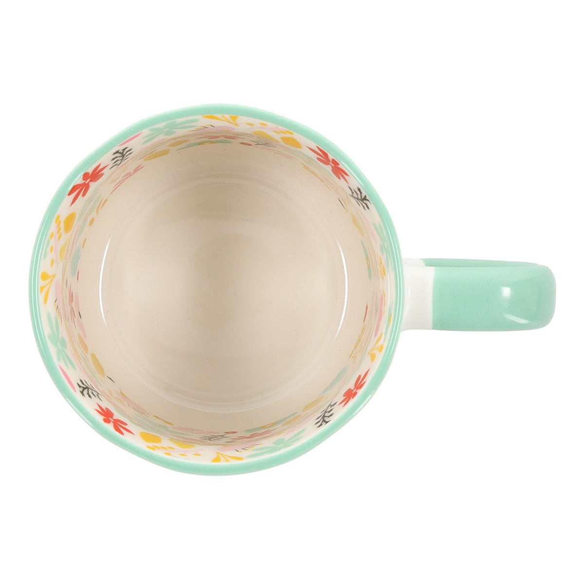 Created for Good Works Ceramic Mug with Floral Interior