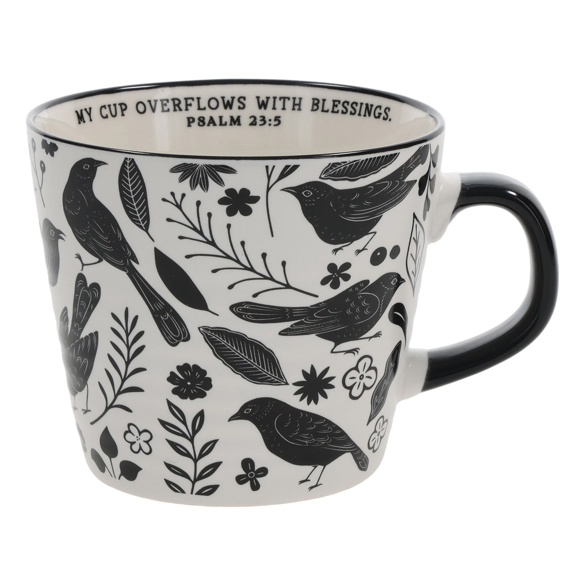 My Cup Overflows with Blessings Ceramic Mug
