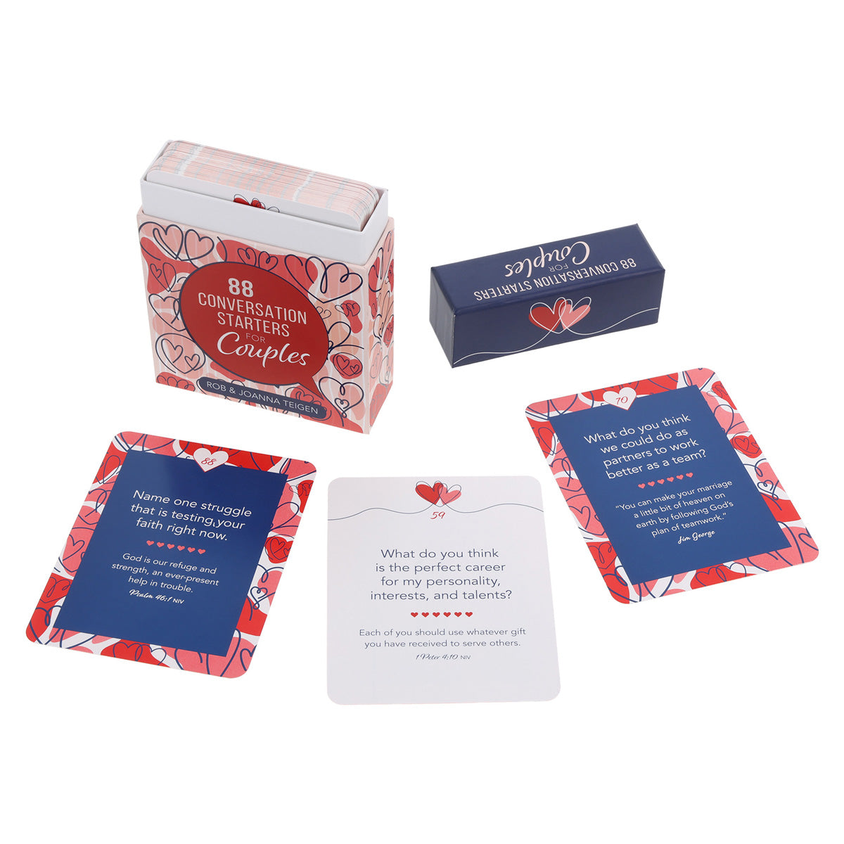 88 Conversation Starters for Couples Boxed Cards