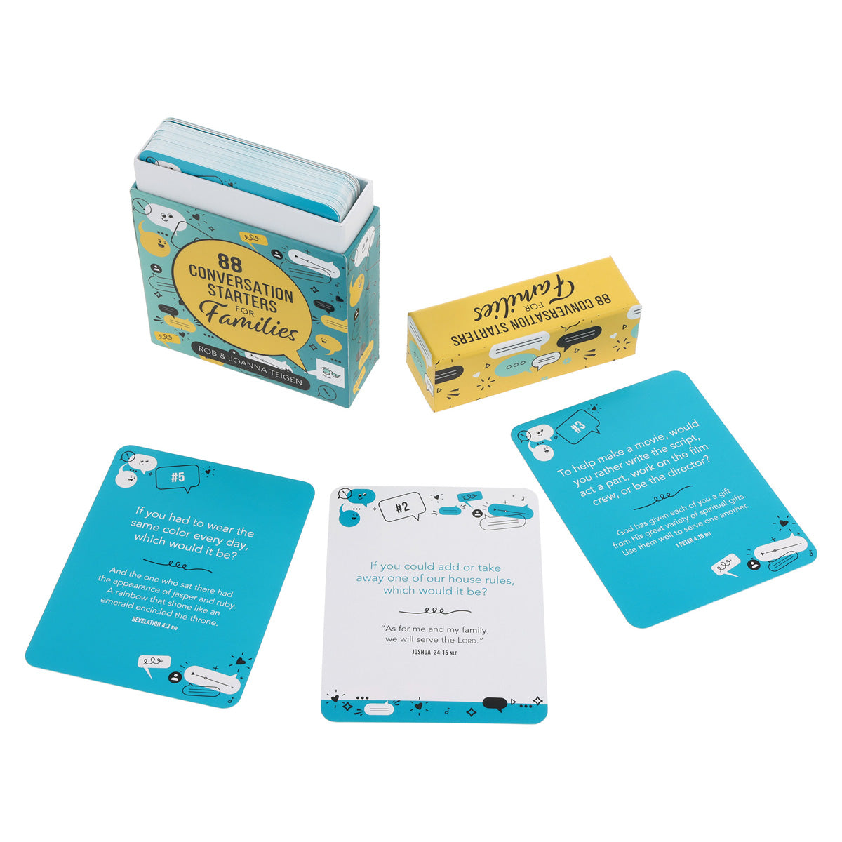 88 Conversation Starters for Families Boxed Cards