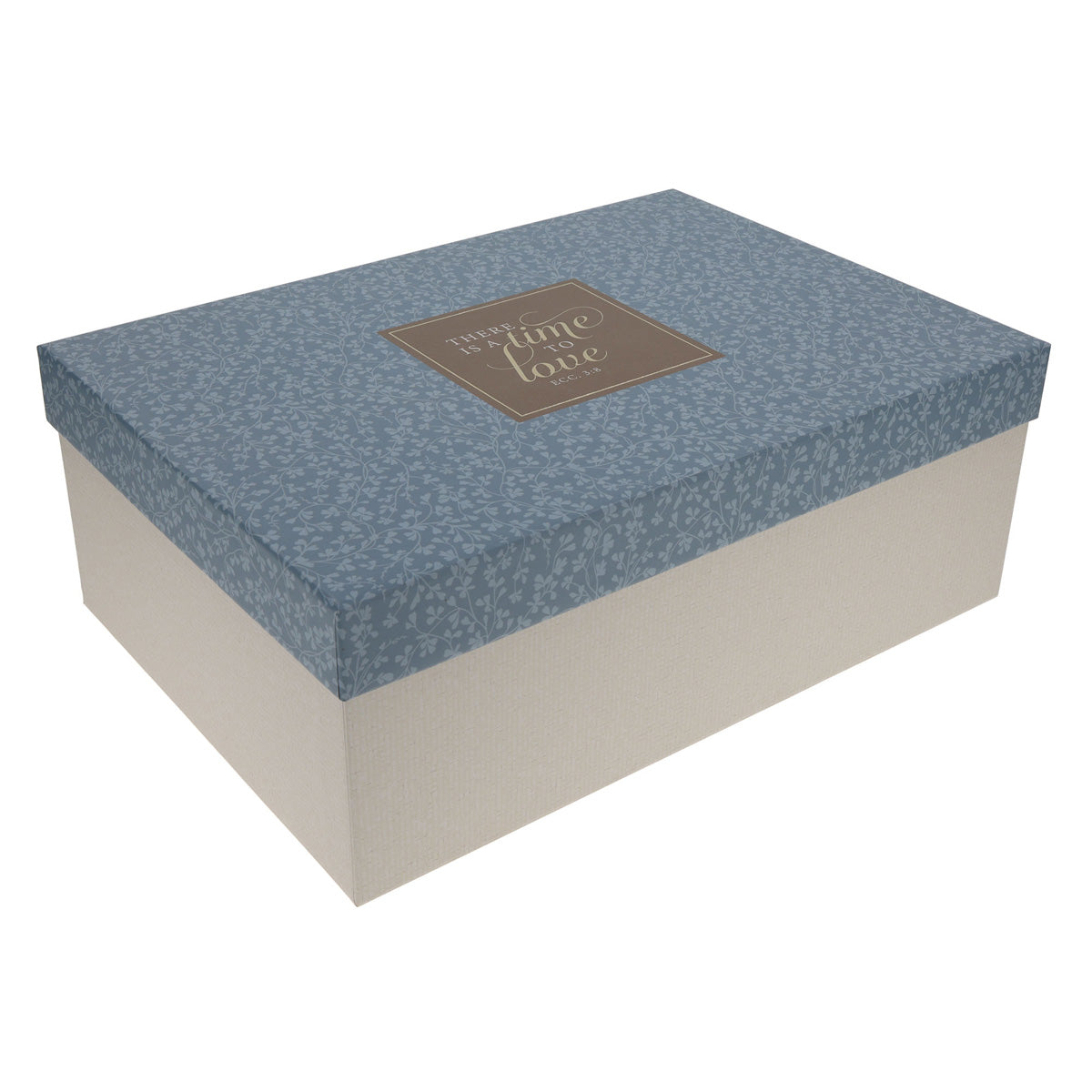 There Is a Time to Love Medium Stackable Gift Box