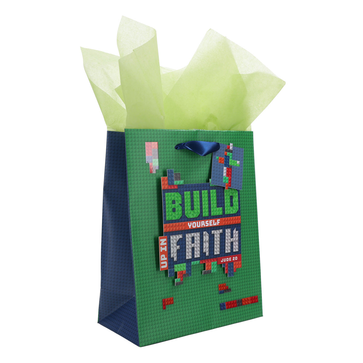 Build Yourself up in Faith Medium Gift Bag with Gift Tag
