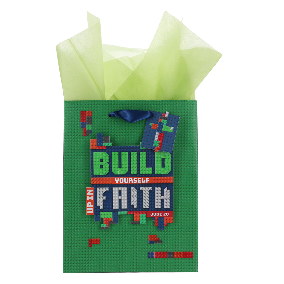 Build Yourself up in Faith Medium Gift Bag with Gift Tag