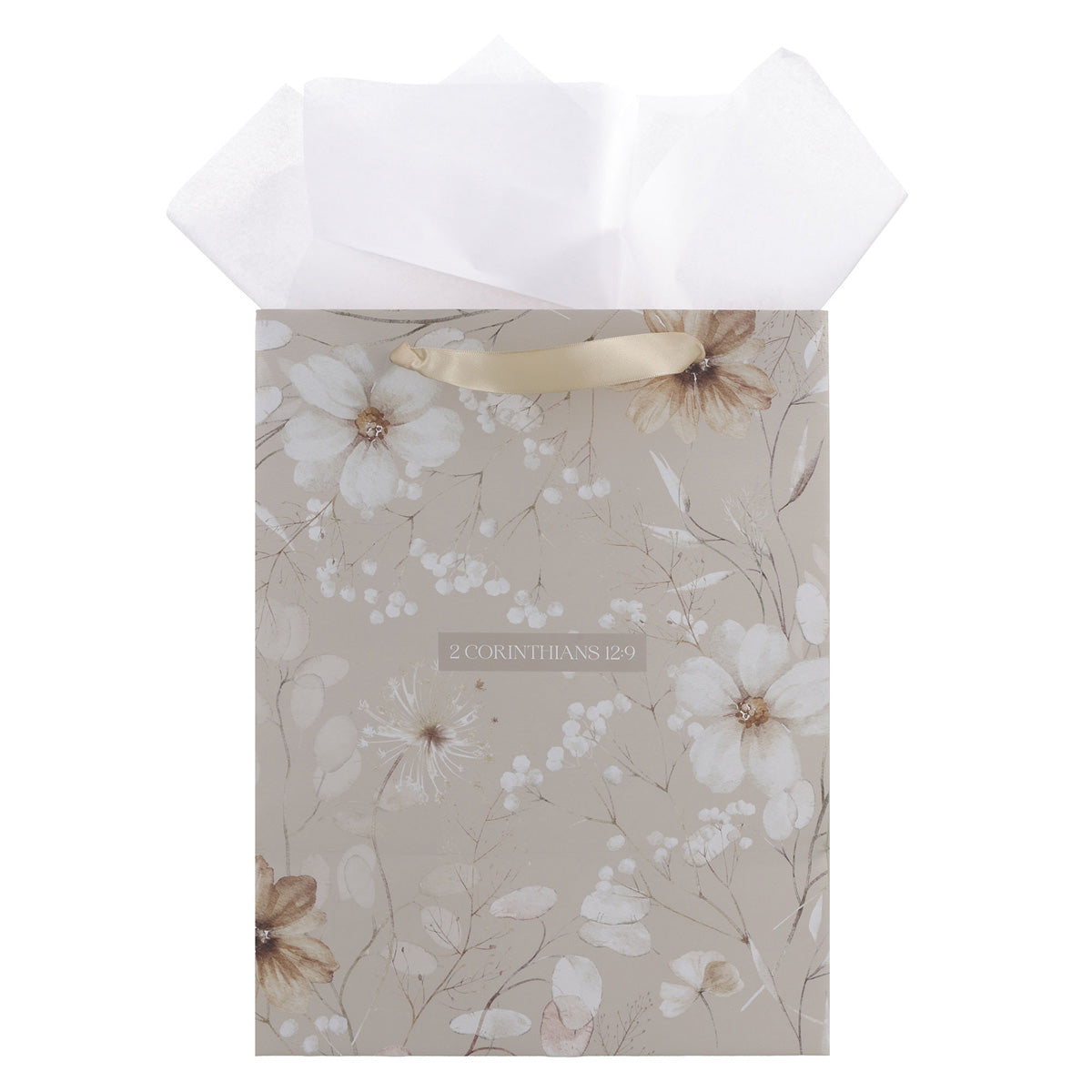 My Grace Is Sufficient Portrait Gift Bag with Gift Card